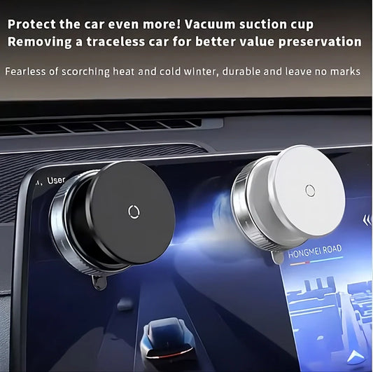 360ยฐ Strong Magnetic Car Phone Holder โ Ultra Grip Dashboard & Air Vent Mount for All Smartphones